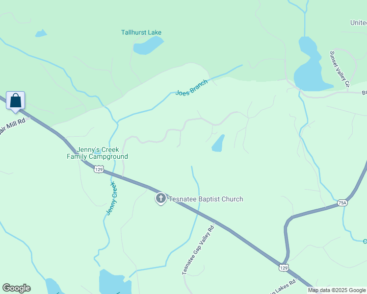 map of restaurants, bars, coffee shops, grocery stores, and more near 530 High Meadow Trail in Cleveland