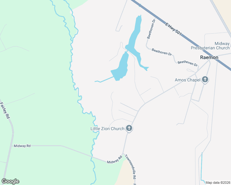 map of restaurants, bars, coffee shops, grocery stores, and more near 220 Blackfoot Trail in Maxton