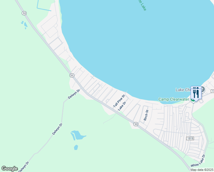 map of restaurants, bars, coffee shops, grocery stores, and more near 121 Maple Avenue in Elizabethtown