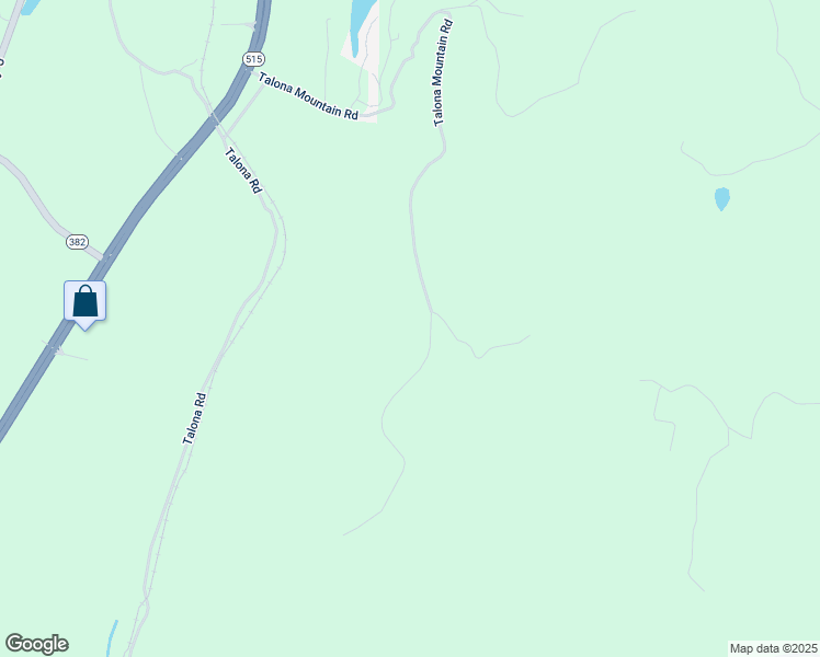 map of restaurants, bars, coffee shops, grocery stores, and more near 1324 Talona Mountain Road in Ellijay
