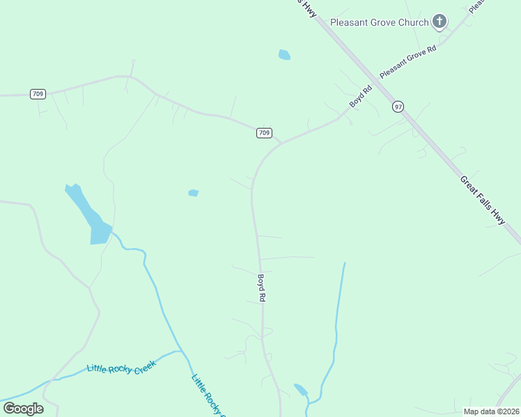 map of restaurants, bars, coffee shops, grocery stores, and more near 1777 Boyd Road in Blackstock