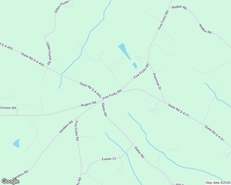 map of restaurants, bars, coffee shops, grocery stores, and more near 1845 State Road S-4-97 in Anderson