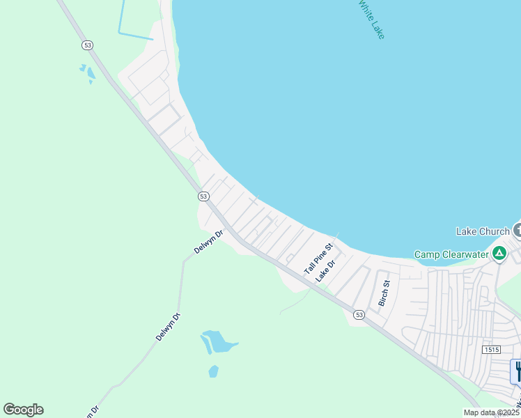 map of restaurants, bars, coffee shops, grocery stores, and more near 127 Atkinson Road in Elizabethtown
