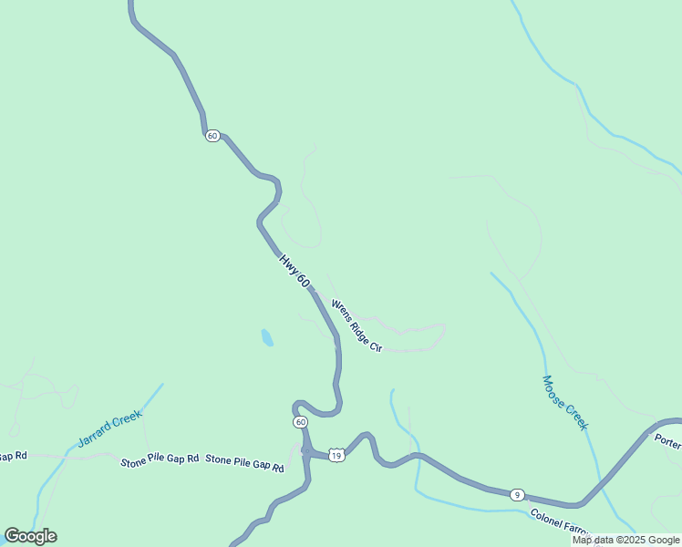 map of restaurants, bars, coffee shops, grocery stores, and more near 110 Yonah View in Dahlonega