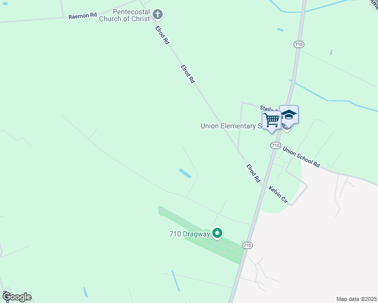 map of restaurants, bars, coffee shops, grocery stores, and more near 274 Levi in Rowland