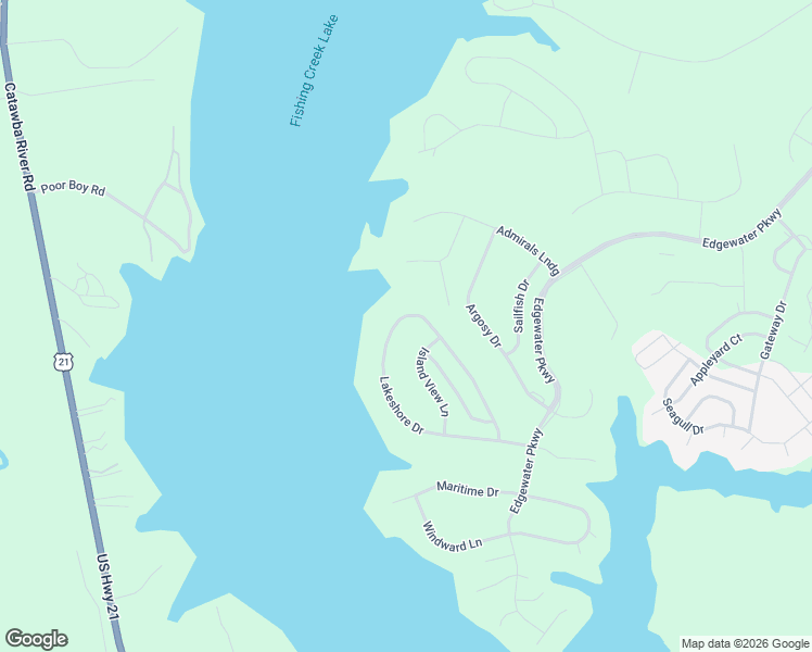 map of restaurants, bars, coffee shops, grocery stores, and more near 10303 Lakeshore Drive in Lancaster