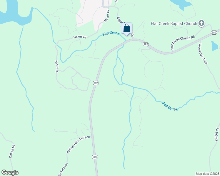 map of restaurants, bars, coffee shops, grocery stores, and more near 306 Lower Creek Trail in Ellijay