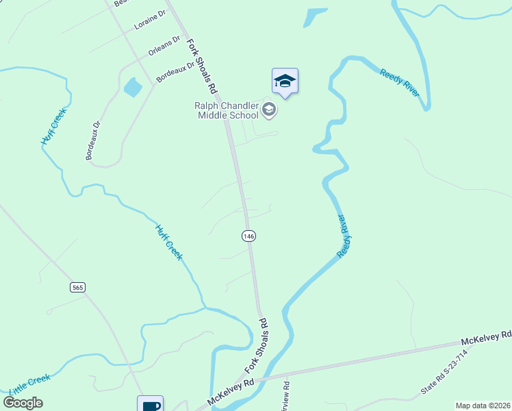 map of restaurants, bars, coffee shops, grocery stores, and more near 4335 Fork Shoals Road in Simpsonville