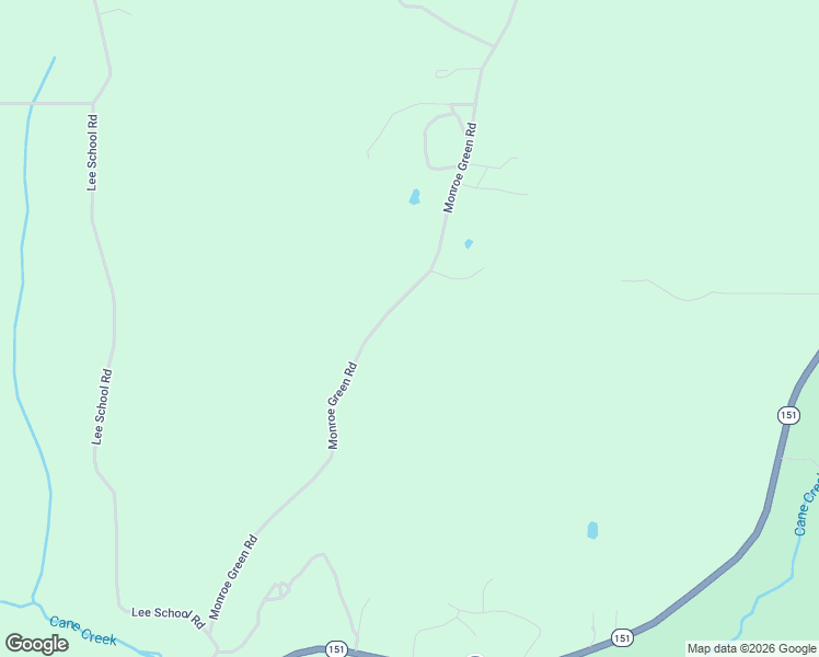 map of restaurants, bars, coffee shops, grocery stores, and more near 1511 Monroe Green Road in Trion