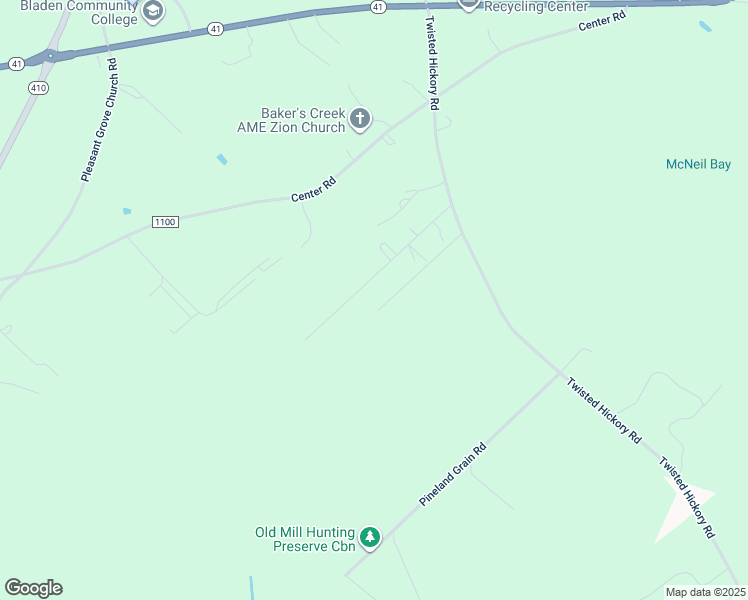 map of restaurants, bars, coffee shops, grocery stores, and more near Wilton Drive in Bladen County