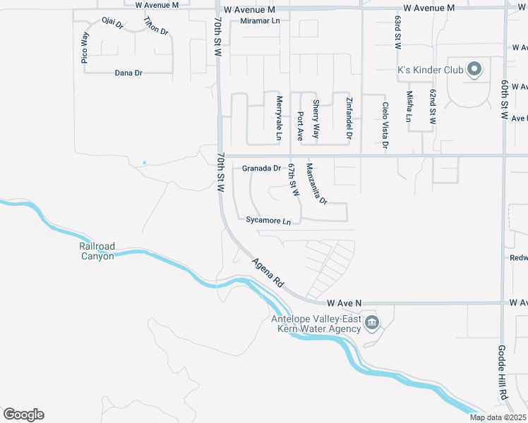 map of restaurants, bars, coffee shops, grocery stores, and more near 41432 Terrazzo Drive in Palmdale