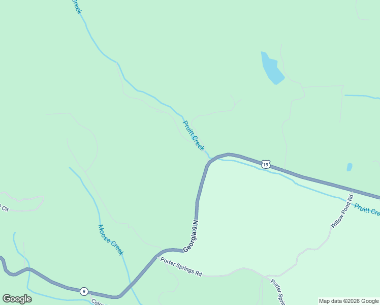 map of restaurants, bars, coffee shops, grocery stores, and more near 200-368 Ts Jarrard Road in Dahlonega