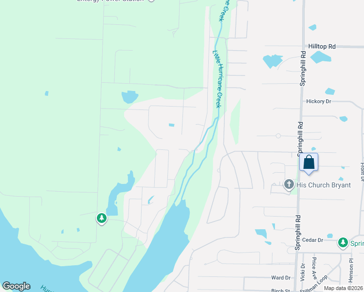 map of restaurants, bars, coffee shops, grocery stores, and more near 8105 South Shoreline Boulevard in Benton