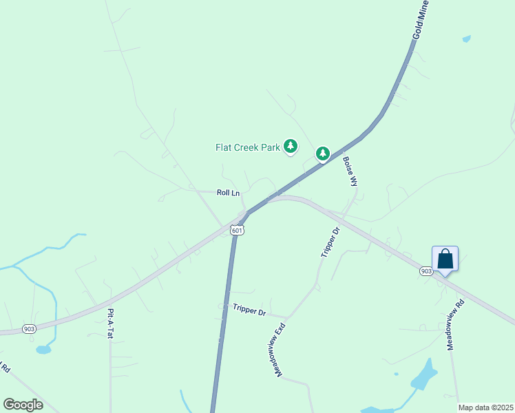 map of restaurants, bars, coffee shops, grocery stores, and more near in White Bluff Corssroads