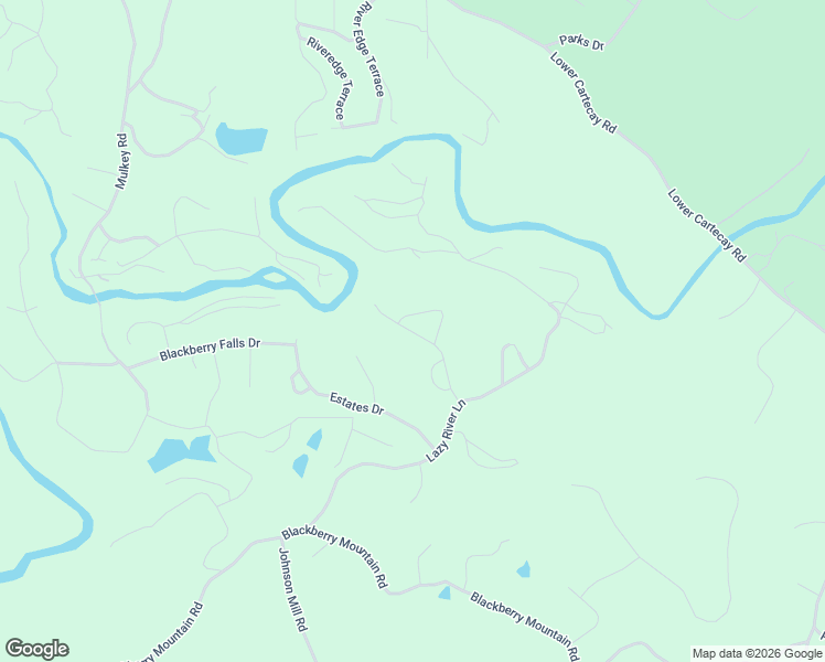 map of restaurants, bars, coffee shops, grocery stores, and more near 161 Lakeview Lane in Ellijay