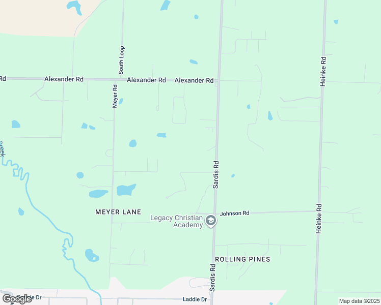 map of restaurants, bars, coffee shops, grocery stores, and more near 12604 Sardis Road in Little Rock