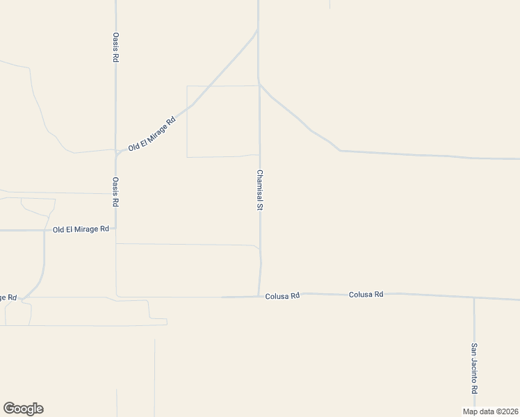 map of restaurants, bars, coffee shops, grocery stores, and more near Chamisal Street in Adelanto