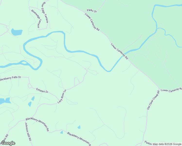 map of restaurants, bars, coffee shops, grocery stores, and more near 20 River Oaks Circle in Ellijay