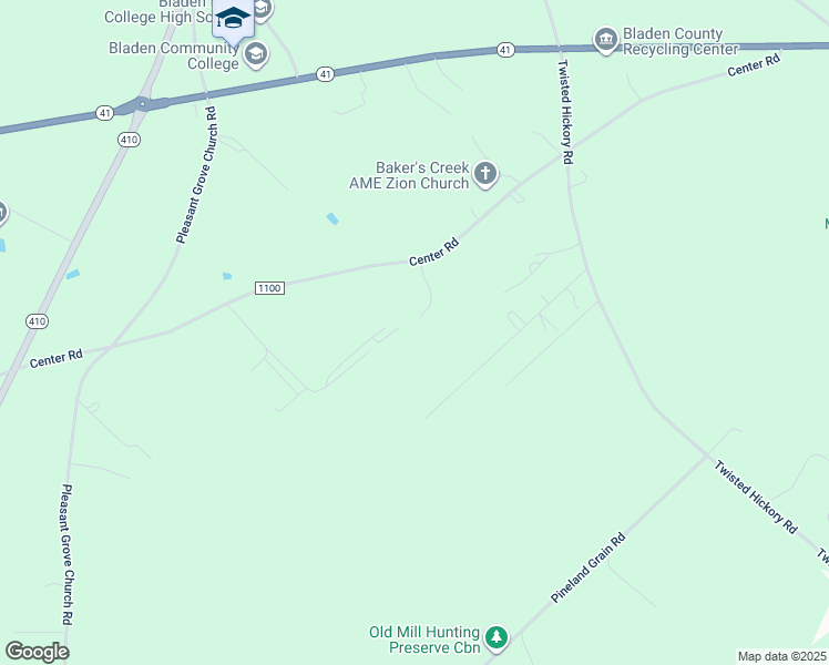 map of restaurants, bars, coffee shops, grocery stores, and more near 190 Ballard Road in Elizabethtown