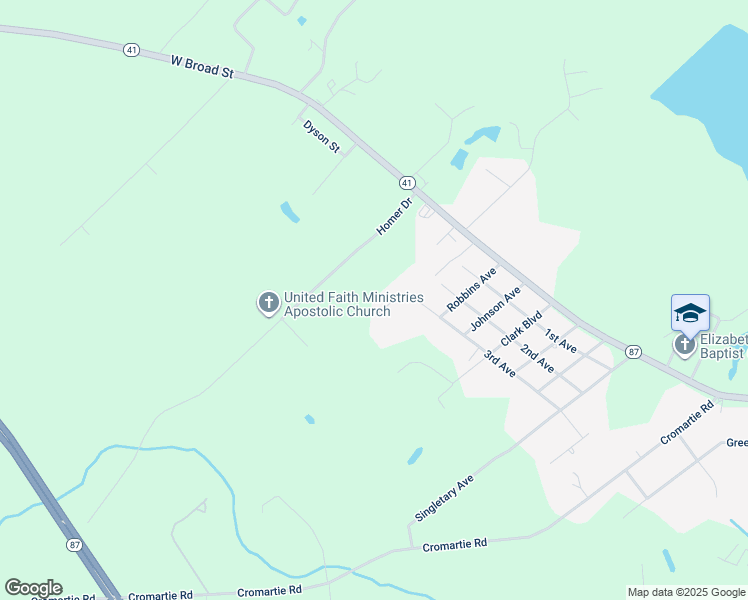 map of restaurants, bars, coffee shops, grocery stores, and more near 510 Tanglewood Drive in Elizabethtown