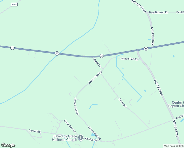 map of restaurants, bars, coffee shops, grocery stores, and more near 656 James Pait Road in Bladenboro