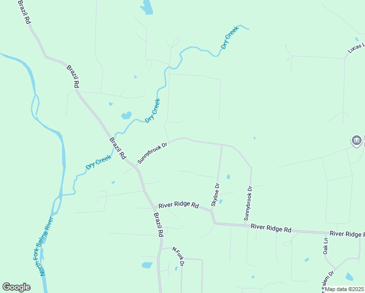 map of restaurants, bars, coffee shops, grocery stores, and more near 2401 Sunnybrook Drive in Benton