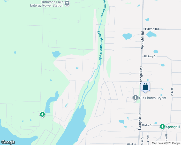 map of restaurants, bars, coffee shops, grocery stores, and more near 7721 South Shoreline Boulevard in Benton