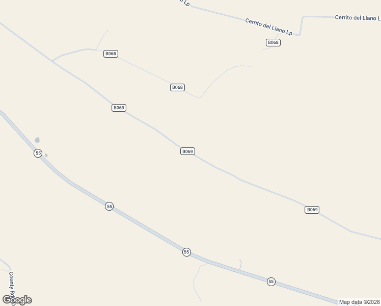 map of restaurants, bars, coffee shops, grocery stores, and more near County Road B069 in Mountainair