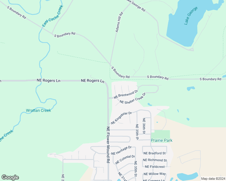 map of restaurants, bars, coffee shops, grocery stores, and more near 2806 Northeast Shelter Creek Drive in Lawton