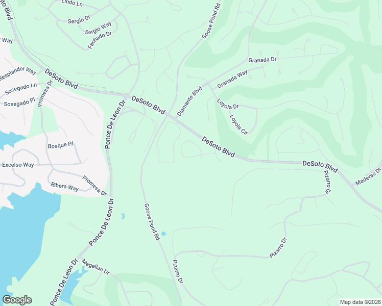 map of restaurants, bars, coffee shops, grocery stores, and more near 25 Acambaro Place in Hot Springs Village