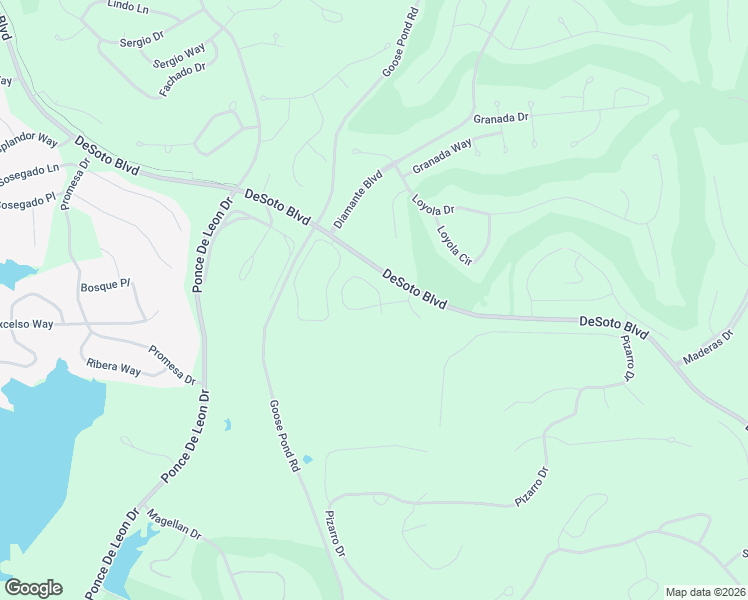 map of restaurants, bars, coffee shops, grocery stores, and more near 25 Acambaro Place in Hot Springs Village