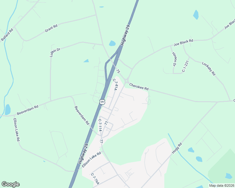 map of restaurants, bars, coffee shops, grocery stores, and more near 797 Chippewa Lane in Williamston