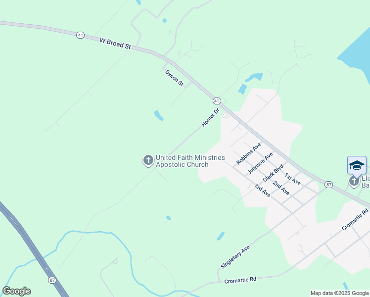map of restaurants, bars, coffee shops, grocery stores, and more near 315 Homer Drive in Elizabethtown