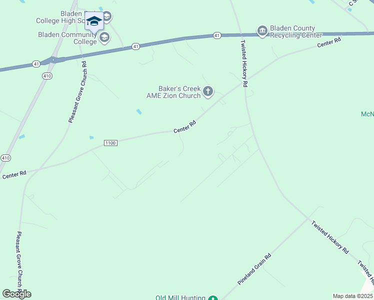 map of restaurants, bars, coffee shops, grocery stores, and more near 95 Ballard Road in Elizabethtown