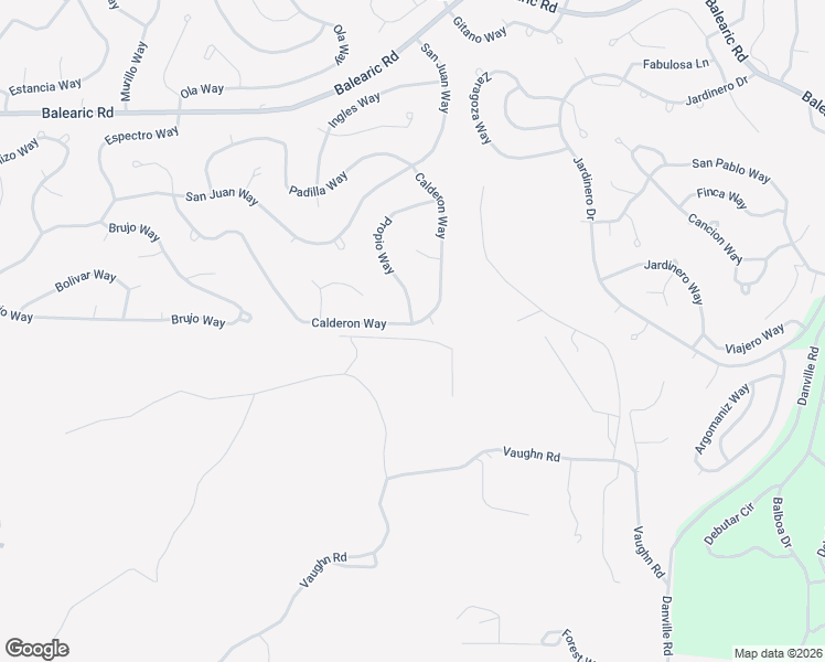 map of restaurants, bars, coffee shops, grocery stores, and more near 55 Calderon Way in Hot Springs Village