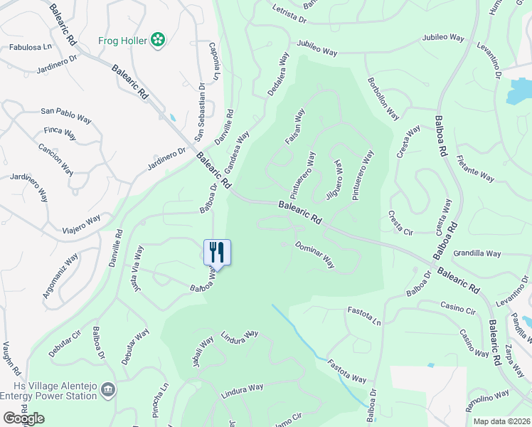 map of restaurants, bars, coffee shops, grocery stores, and more near 8 Faisan Lane in Hot Springs Village