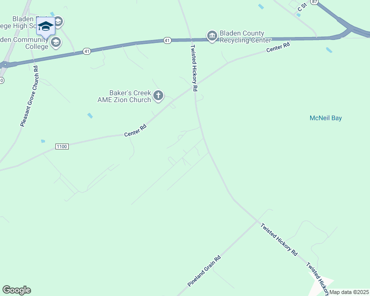 map of restaurants, bars, coffee shops, grocery stores, and more near 68 Old Hickory Lane in Elizabethtown