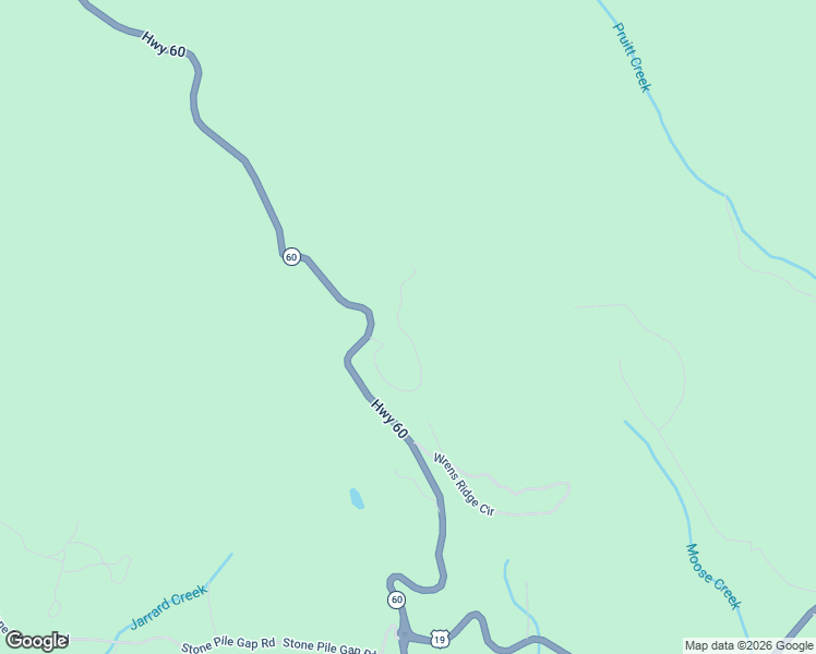 map of restaurants, bars, coffee shops, grocery stores, and more near 344 Cedar Mountain Road in Dahlonega