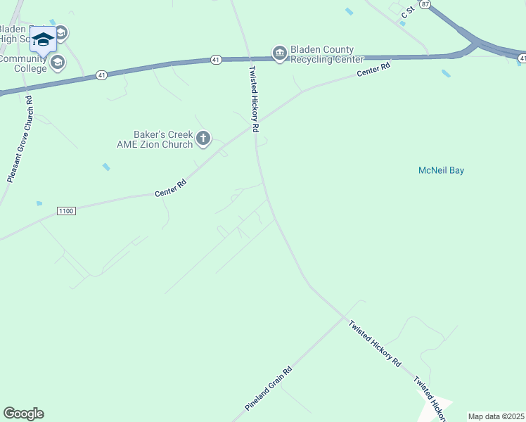map of restaurants, bars, coffee shops, grocery stores, and more near 41 Old Hickory Lane in Elizabethtown