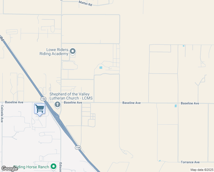 map of restaurants, bars, coffee shops, grocery stores, and more near 3737 Baseline Avenue in Santa Ynez