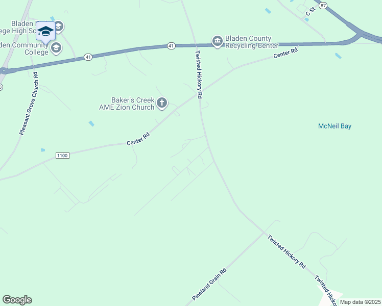 map of restaurants, bars, coffee shops, grocery stores, and more near 64 Old Hickory Lane in Elizabethtown