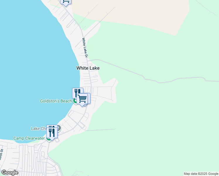 map of restaurants, bars, coffee shops, grocery stores, and more near 146 Aquamarine Drive in Elizabethtown