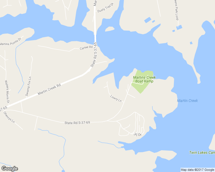 map of restaurants, bars, coffee shops, grocery stores, and more near 642 Lowry Lane in Seneca