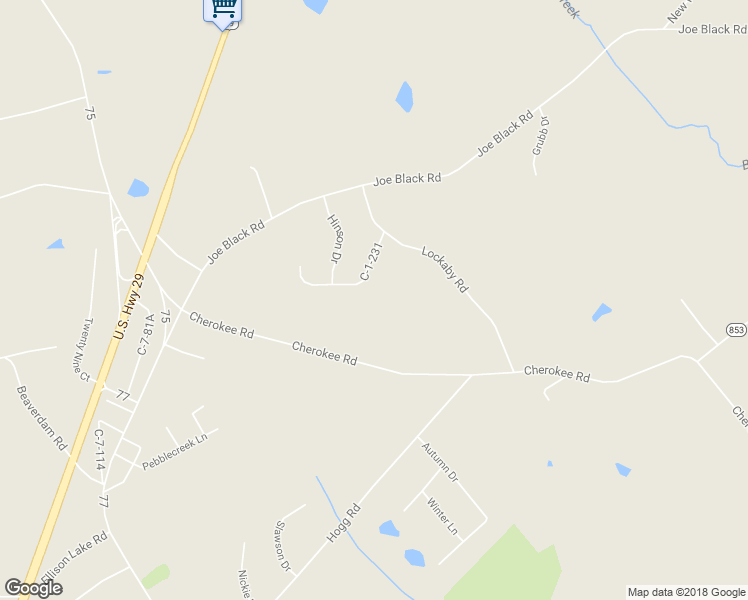 map of restaurants, bars, coffee shops, grocery stores, and more near 1 C-1-231 in Pelzer