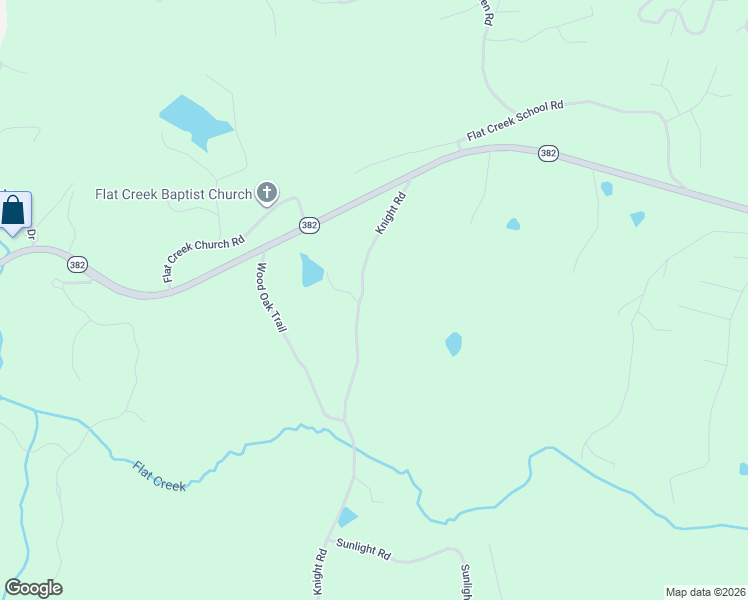 map of restaurants, bars, coffee shops, grocery stores, and more near 341 Knight Road in Ellijay
