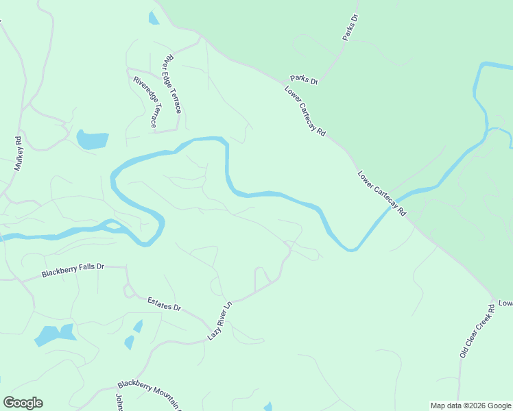 map of restaurants, bars, coffee shops, grocery stores, and more near 97 Thrasher Court in Ellijay