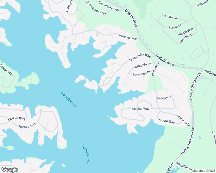 map of restaurants, bars, coffee shops, grocery stores, and more near 55 Resplandor Way in Hot Springs