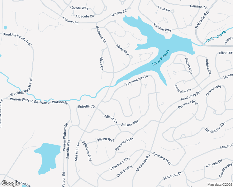 map of restaurants, bars, coffee shops, grocery stores, and more near 5 Baneres Lane in Hot Springs Village