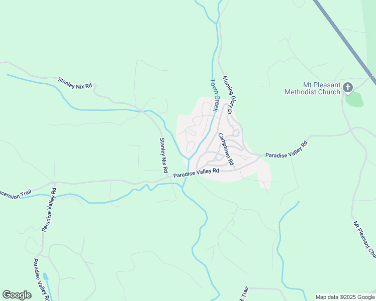 map of restaurants, bars, coffee shops, grocery stores, and more near 80 Big Rock Road in Cleveland