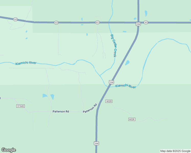 map of restaurants, bars, coffee shops, grocery stores, and more near 21974 608th Avenue in Hodgen